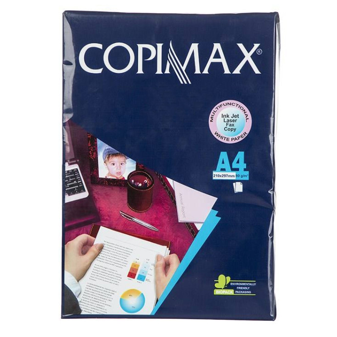 کاغذ آ4 کپی مکس copimax A4 (بسته 500 عددی)